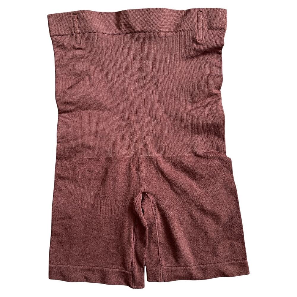 Shapermint Essentials Brown High-Waisted Shaper Shorts, XS/S